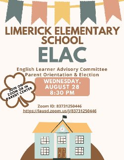 ELAC Flyer - English